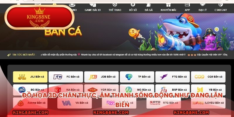 Đồ họa 3D chân thực, âm thanh sống động như đang lặn biển