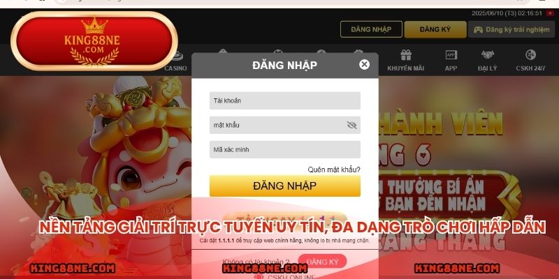 Hướng dẫn đăng nhập nhanh chóng cho người chơi